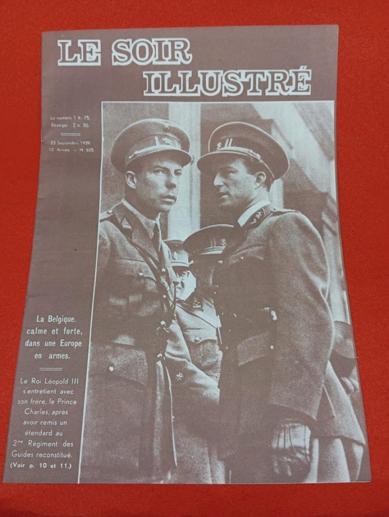 Magazine " Le soir illustré" 1939, Enlèvement ou Envoi, Armée de terre, Livre ou Revue