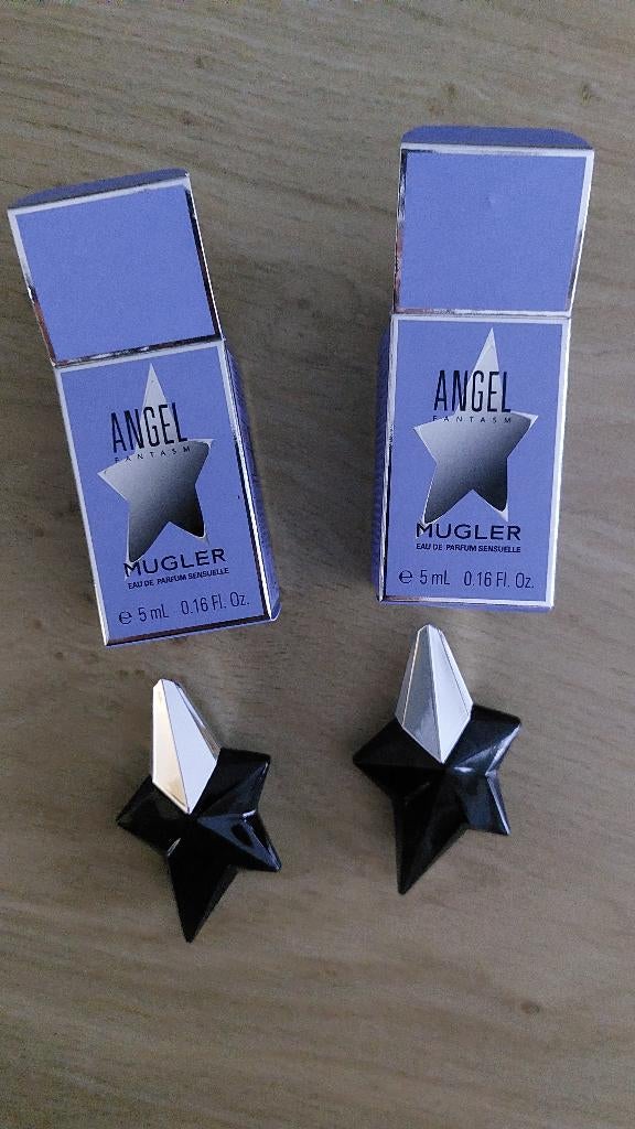 MINIATURES DE PARFUM ANGEL FANTASM MUGLER + TROUSSE MUGLER, Bijoux, Sacs & Beauté, Beauté | Parfums, Neuf, Enlèvement