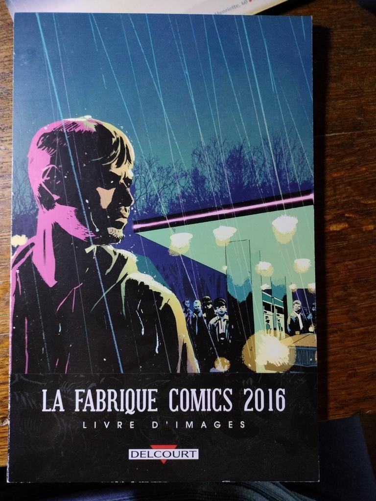 La fabrique comics 2016 - Delcourt (  Sérigraphie ), Boeken, Strips | Comics, Gelezen, Eén comic, Ophalen of Verzenden
