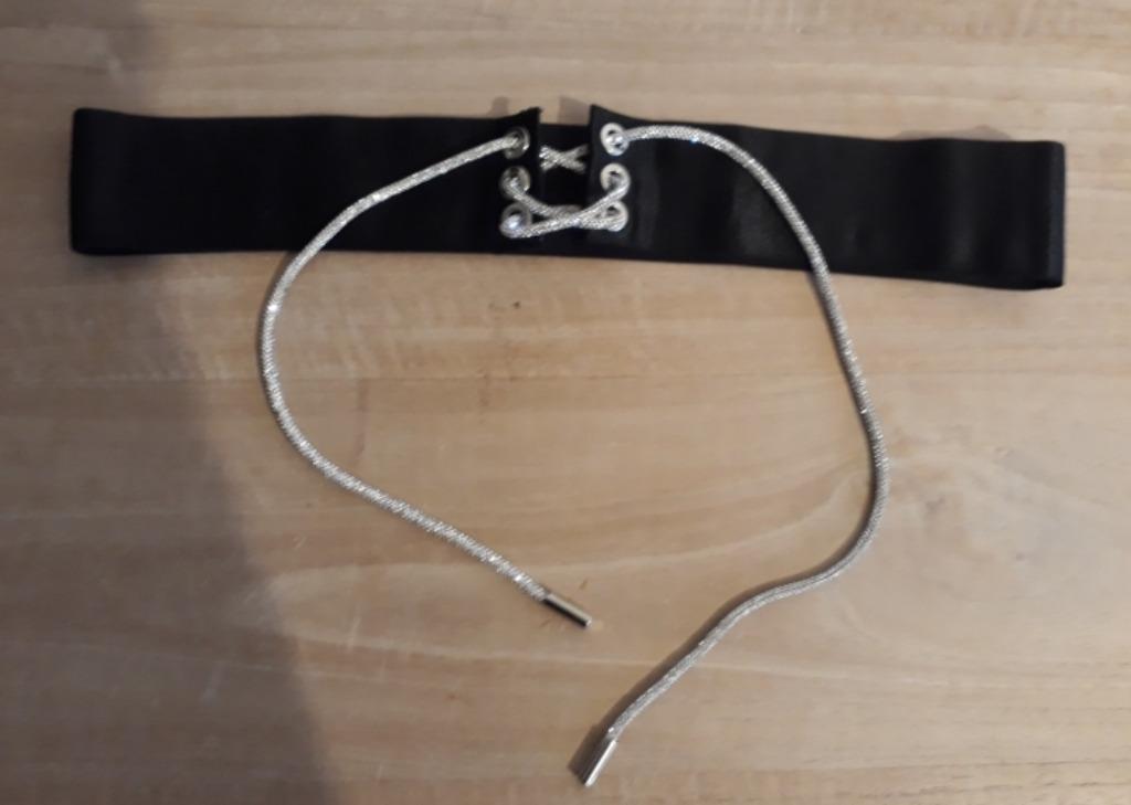 Riem met strass steentjes, Ophalen, Nieuw, Tailleriem