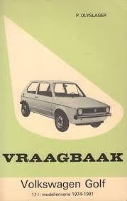 Volkswagen Vw Golf vraagbaak mk1 1100cc Olyslager Olving, Auto diversen, Handleidingen en Instructieboekjes, Ophalen of Verzenden
