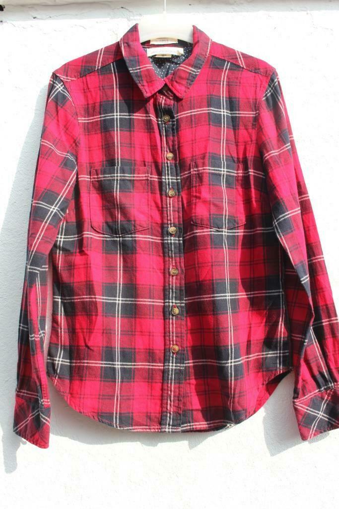 Chemise à carreaux rouge/bleu marine H&M (34), Vêtements | Femmes, H&M, Enlèvement ou Envoi, Porté, Autres couleurs