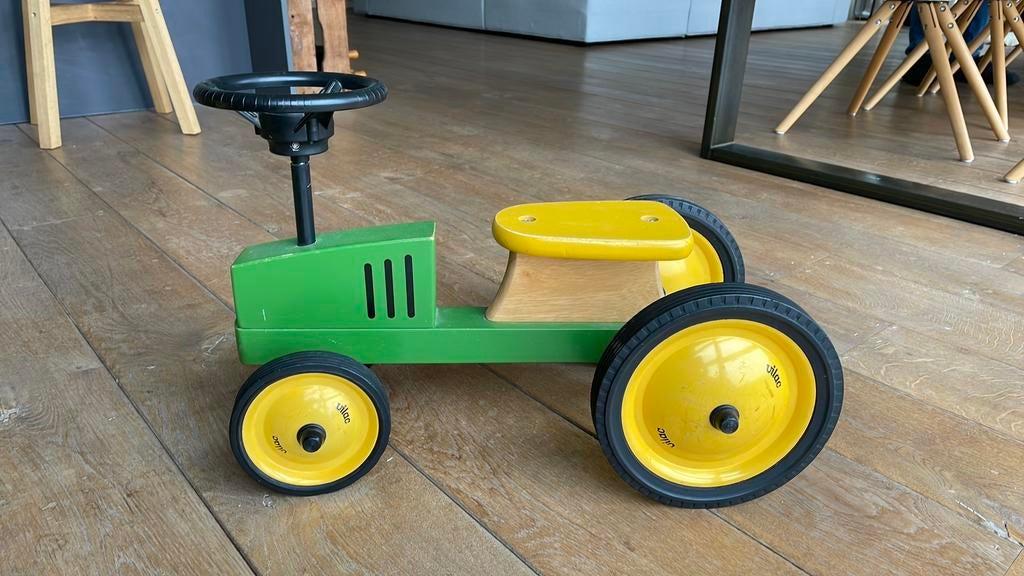 Vilac vintage tractor loopwagen, Kinderen en Baby's, Ophalen, Gebruikt, Rij- of Hobbelspeelgoed