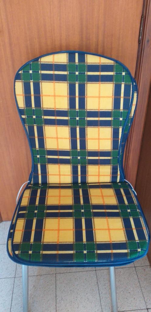 3 coussins de chaises de jardin, Enlèvement ou Envoi, Utilisé