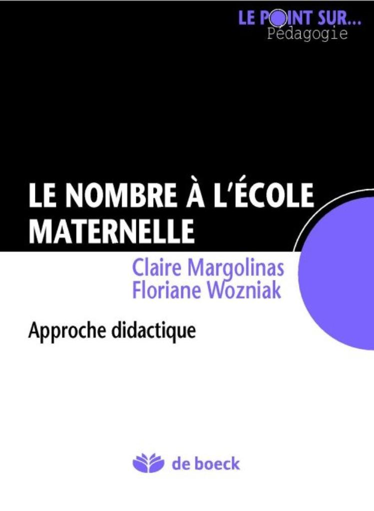 Le Nombre a l'Ecole Maternelle, Margolinas, NEUF, Enlèvement ou Envoi, Neuf, Margolinas, Sciences humaines et sociales