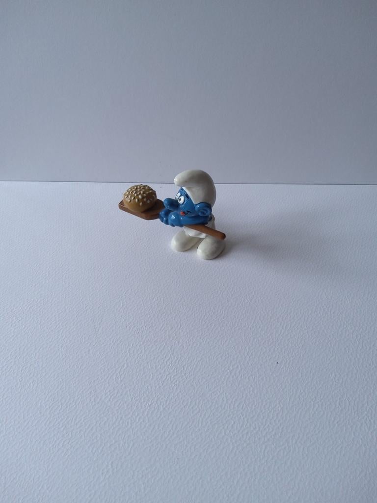 Smurf met brood Reclame voor McDonald's, Ophalen of Verzenden, Zo goed als nieuw, Poppetje, Figuurtje of Knuffel