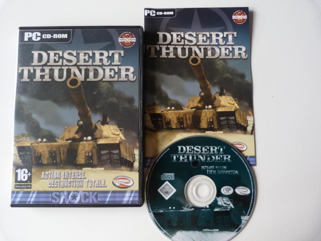 Desert Thunder [PC], Games en Spelcomputers, Games | Pc, Vechten, 1 speler, Ophalen of Verzenden, Zo goed als nieuw