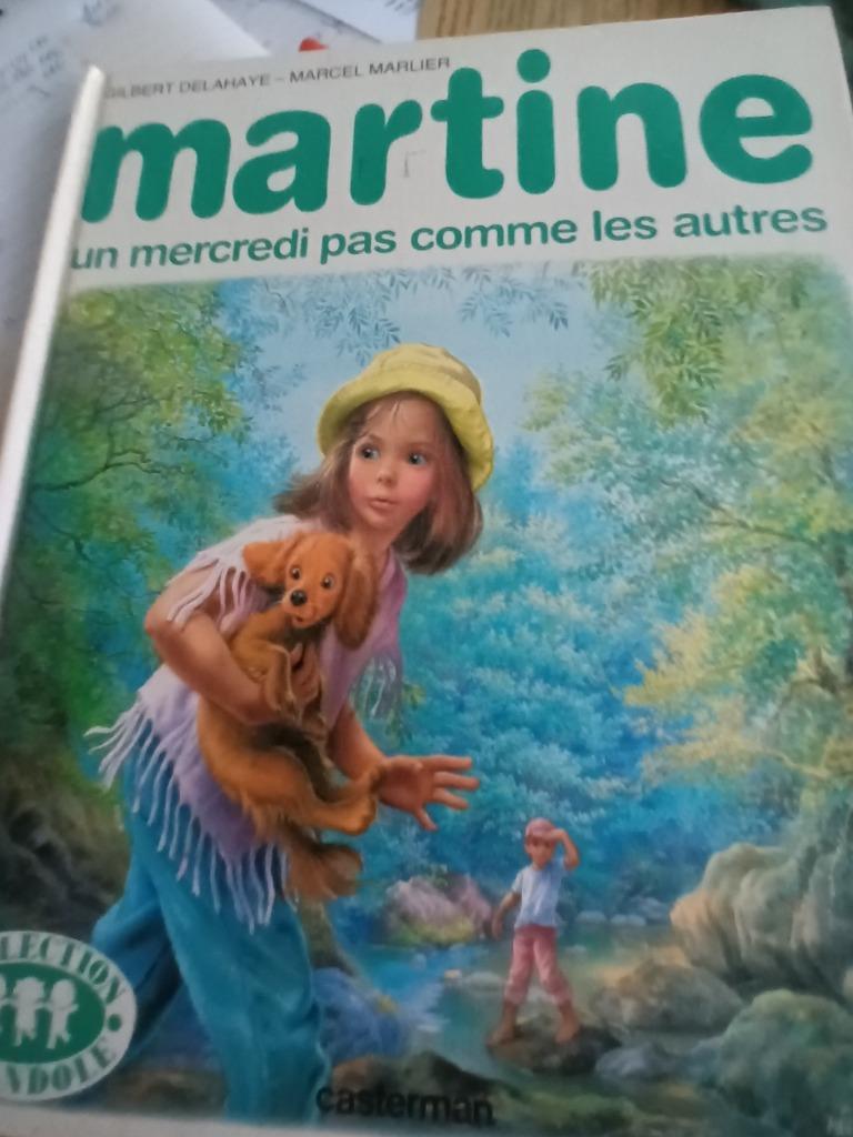 Martine un mercredi pas comme les aurtres, Enlèvement ou Envoi, Non-fiction, Utilisé, Gilbert Delahaye - Marcel