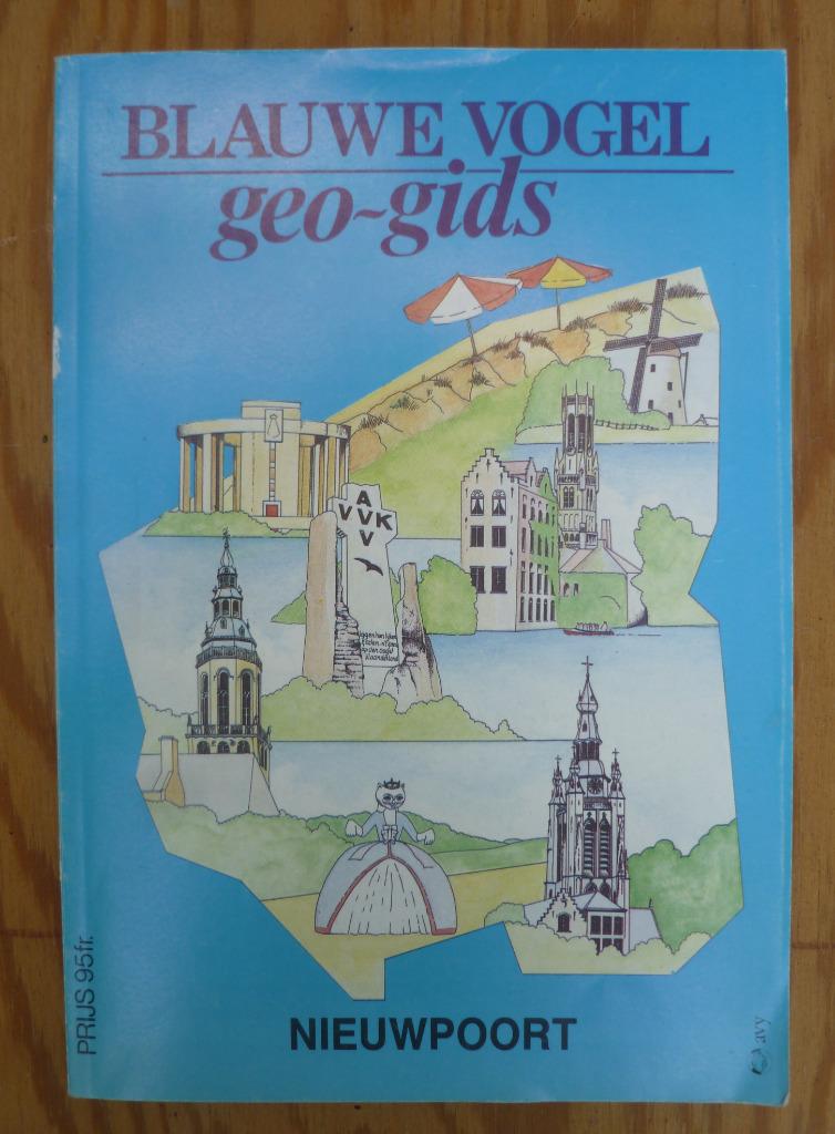 Blauwe vogel geo-gids Nieuwpoort door P. Diriken, Boeken, Natuur, Gelezen, Verzenden