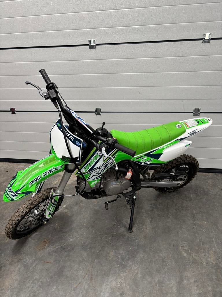 Pitbike RFZ 125cc 4t met 6u, Autres marques, 4 vitesses, 125 cm³, Comme neuf