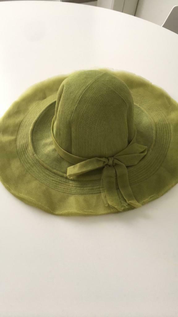 Hoed groen, Kleding | Dames, Ophalen of Verzenden, Hoed