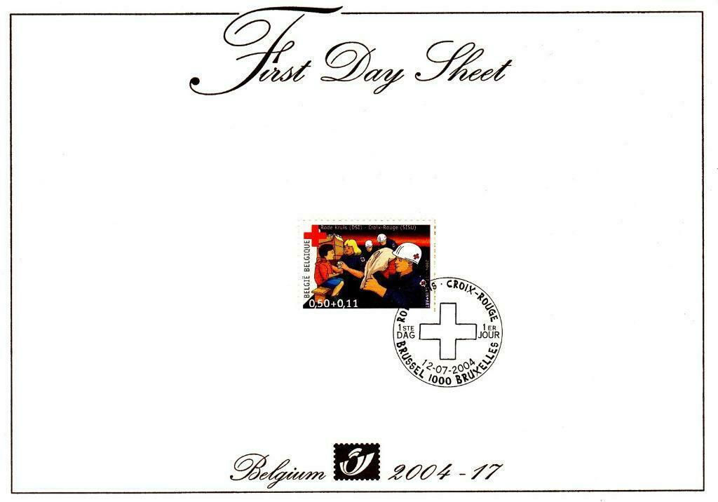 Année 2004 : FDS 2004-17 - 3307 -  Croix-Rouge, Enlèvement ou Envoi, Croix-Rouge