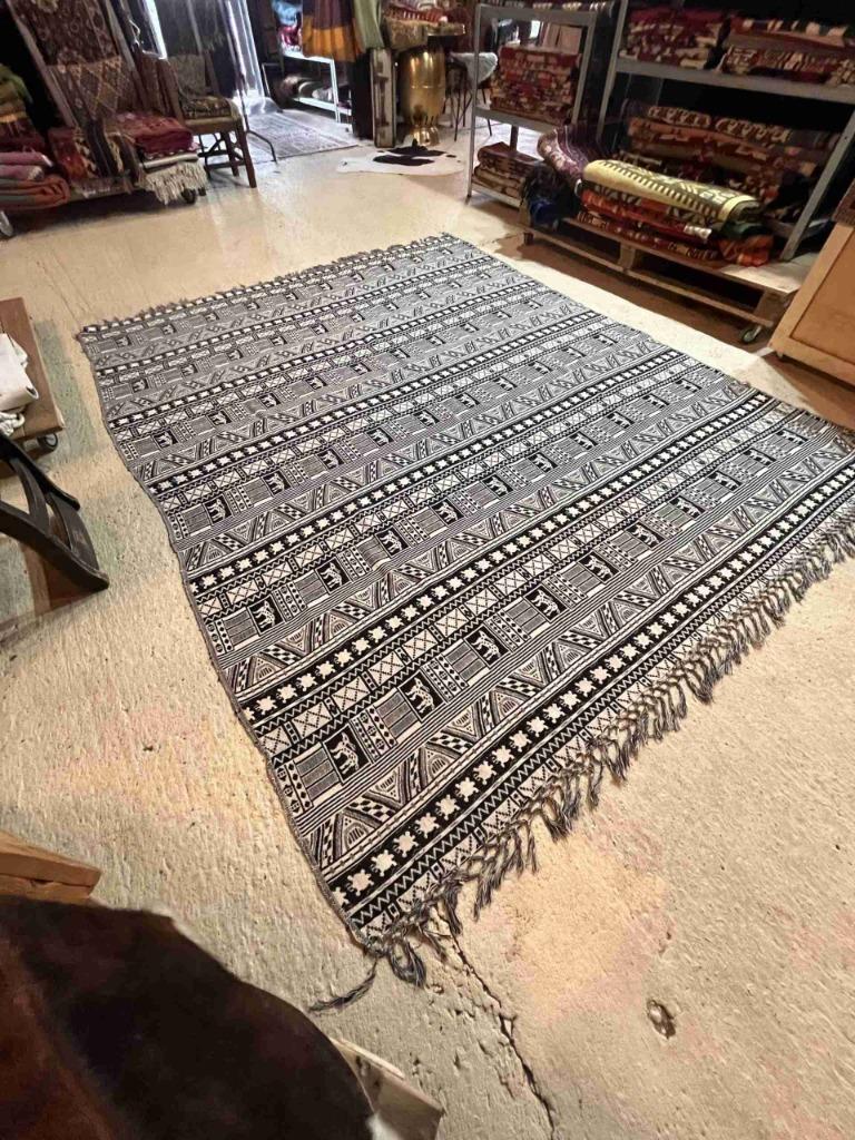 Grandfoulard woondeken 257/213, Huis en Inrichting, Woonaccessoires | Plaids en Woondekens, Zo goed als nieuw, Verzenden