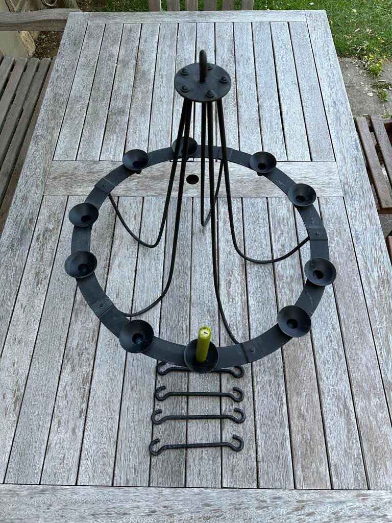 Lustre Ikea - vintage des années 80., Enlèvement, Utilisé, Métal, Moderne