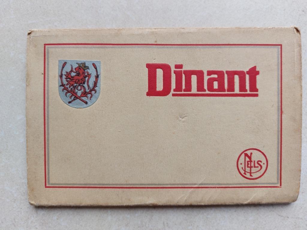 oud postkaarten boekje van Dinant, Verzenden