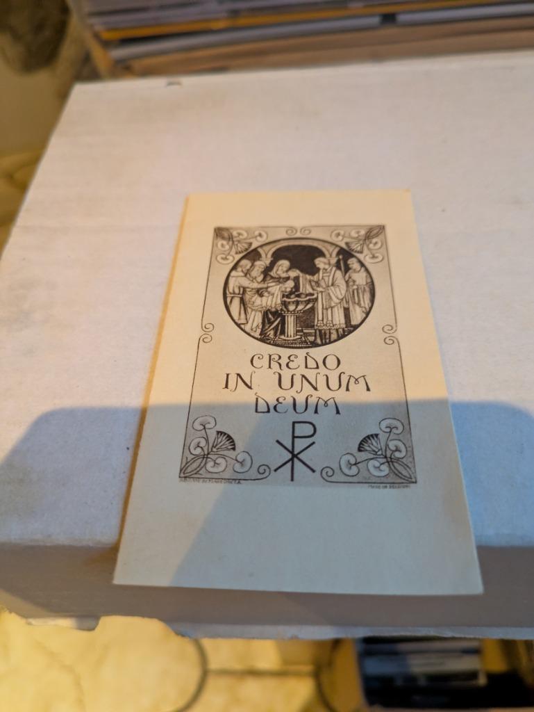 Geboortekaartje 1937, Enlèvement ou Envoi, Avant 1970, Carte de naissance