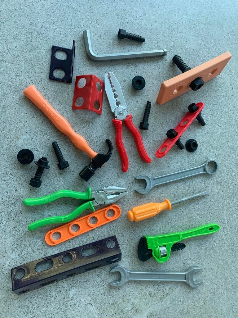 Kinder gereedschap speelgoedgereedschap, Ophalen, Gebruikt