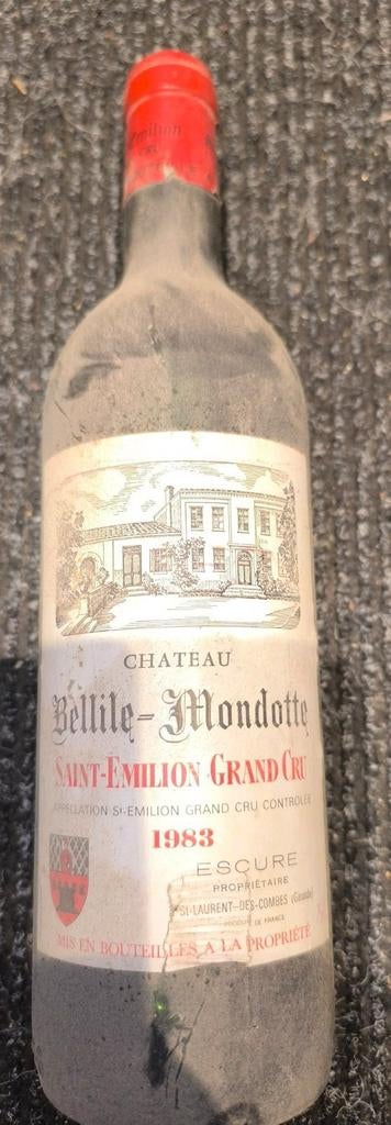 Grand Cru de Saint-Émilion 1983, Pleine, Comme neuf, Enlèvement, Vin rouge