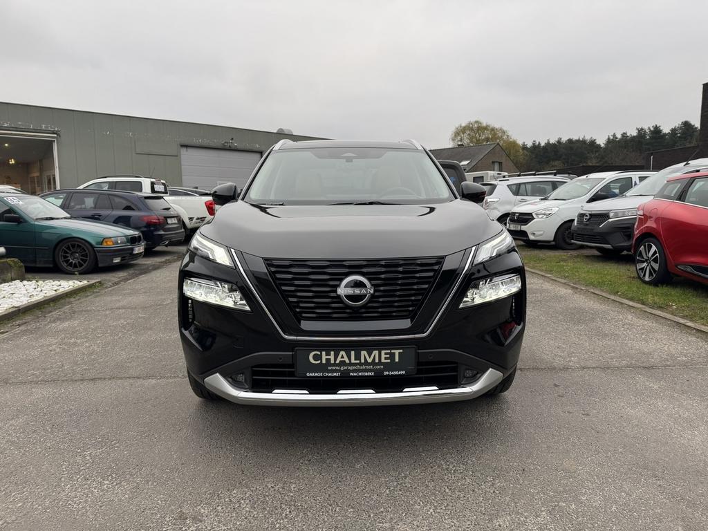 Nissan X-Trail E-POWER TEKNA PLUS 5ST + Cognac Interieur /, Auto's, Nissan, USB, Euro 6, 0 kg, Zwart