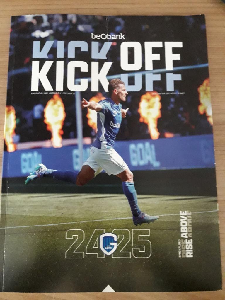 KRC Genk Kick Off, Ophalen of Verzenden, Nieuw, Boek of Tijdschrift