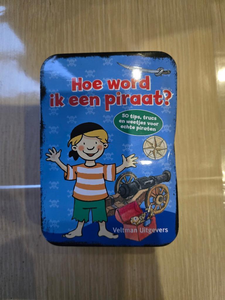 Hoe word ik een piraat? - Ideeënbox, Ophalen of Verzenden, Gebruikt, Taal en Lezen
