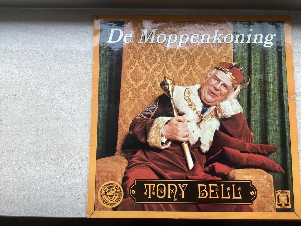 Lp Tony Bell De Moppenkoning., Cd's en Dvd's, Vinyl | Nederlandstalig, Ophalen of Verzenden, Gebruikt, 12 inch, Overige genres