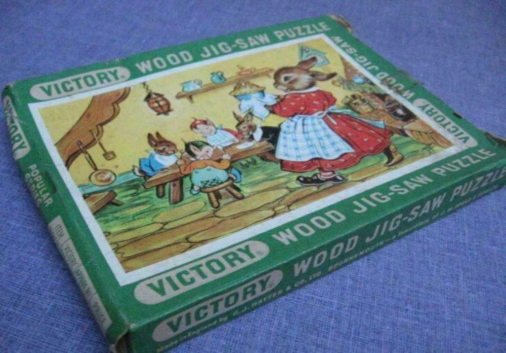 Victory wood Jig-saw puzzel 1960, Ophalen of Verzenden, Zo goed als nieuw