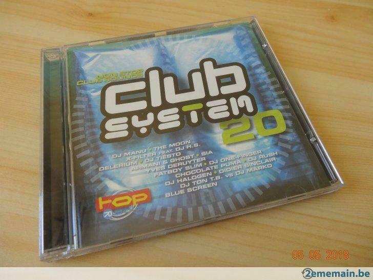 Club System 20 (2001) CD Mix Compilation Electronic, Enlèvement, Dance populaire
