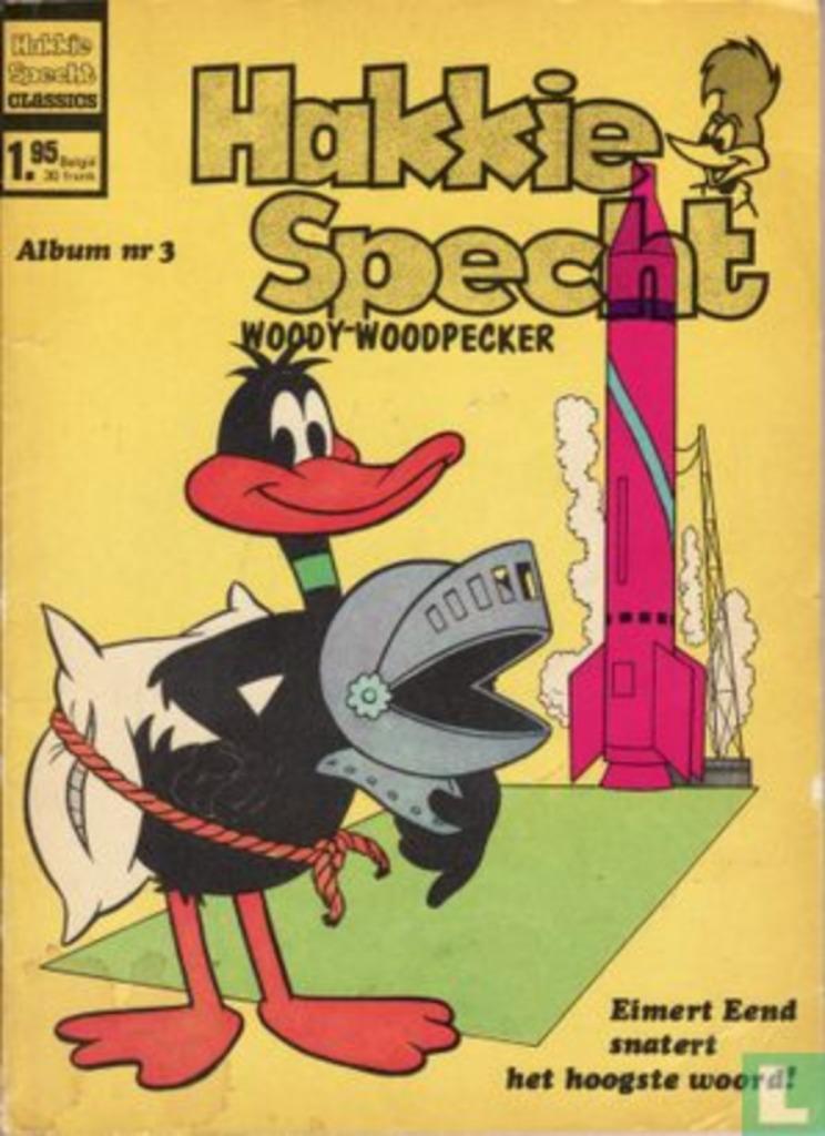 hakkie specht nr 3, Eén stripboek, Ophalen of Verzenden, Nieuw