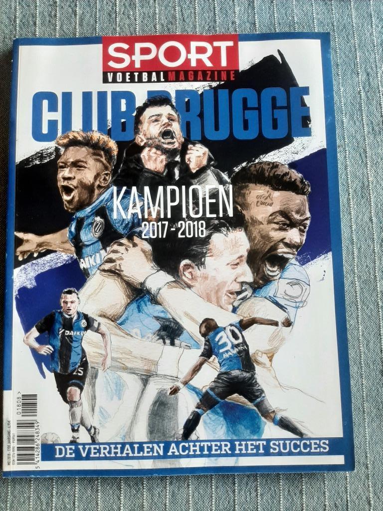 CLUB BRUGGE - KAMPIOEN 2017/2018 (voetbalmagazine), Ophalen, Gelezen, Balsport