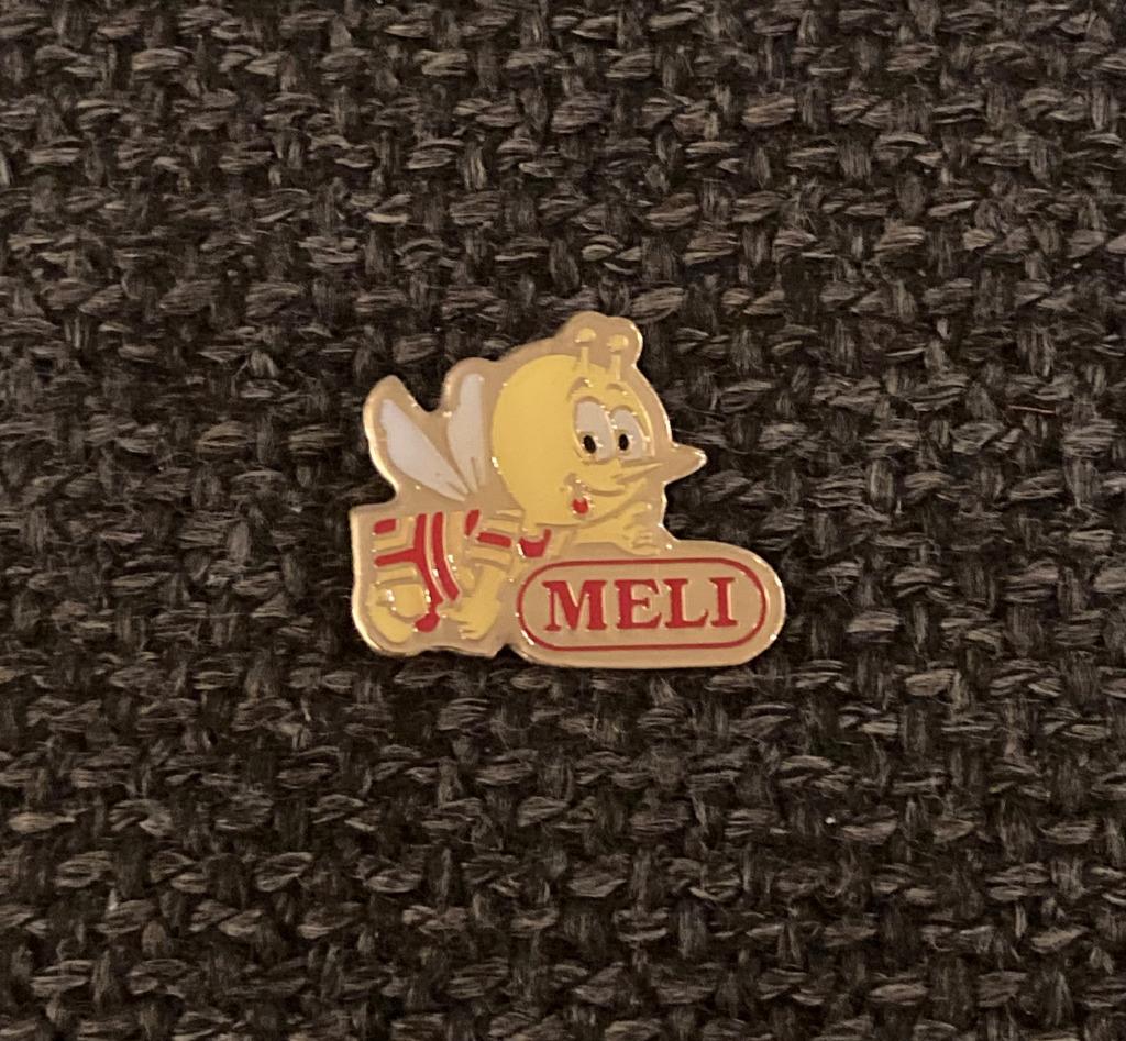 PIN - MELI, Verzamelen, Verzenden, Gebruikt, Overige onderwerpen, Speldje of Pin