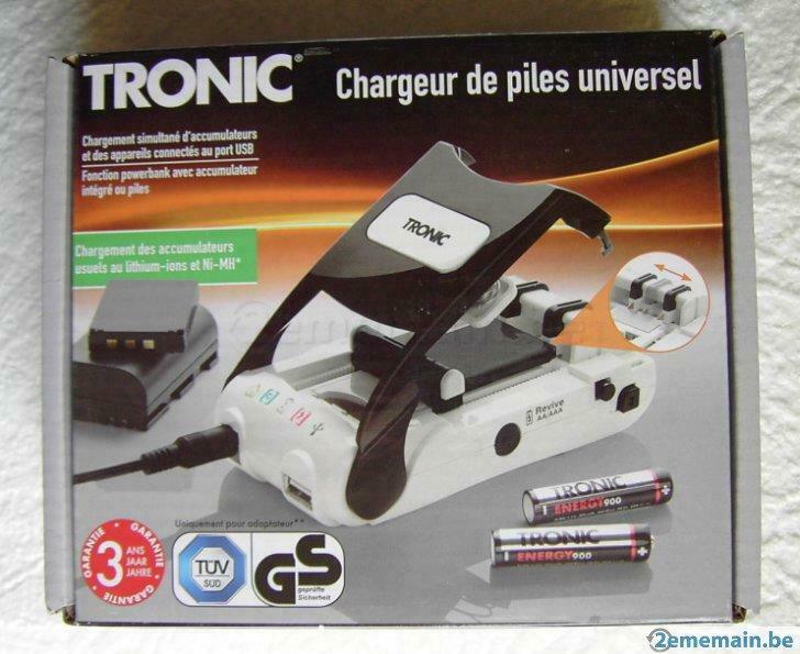 'TRONIC' - Chargeur De Piles Universel., Divers, Enlèvement ou Envoi, Neuf