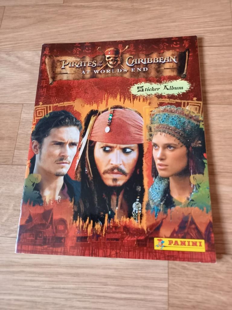 PIRATES OF THE CARIBBEAN > PANINI, Ophalen of Verzenden, Sticker