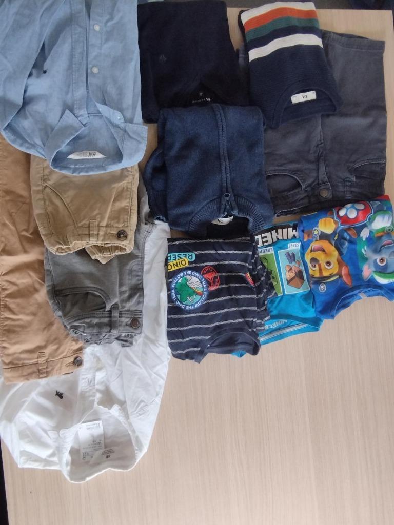 Kledij jongens maat 122, Kinderen en Baby's, Kinderkleding | Maat 122, Ophalen, C&A, Zo goed als nieuw, Setje