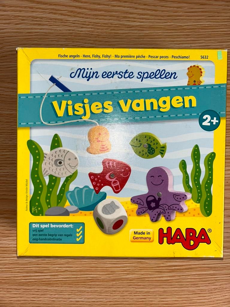 Haba visjes vangen vanaf 2 jaar, Kinderen en Baby's, Ophalen of Verzenden, Zo goed als nieuw