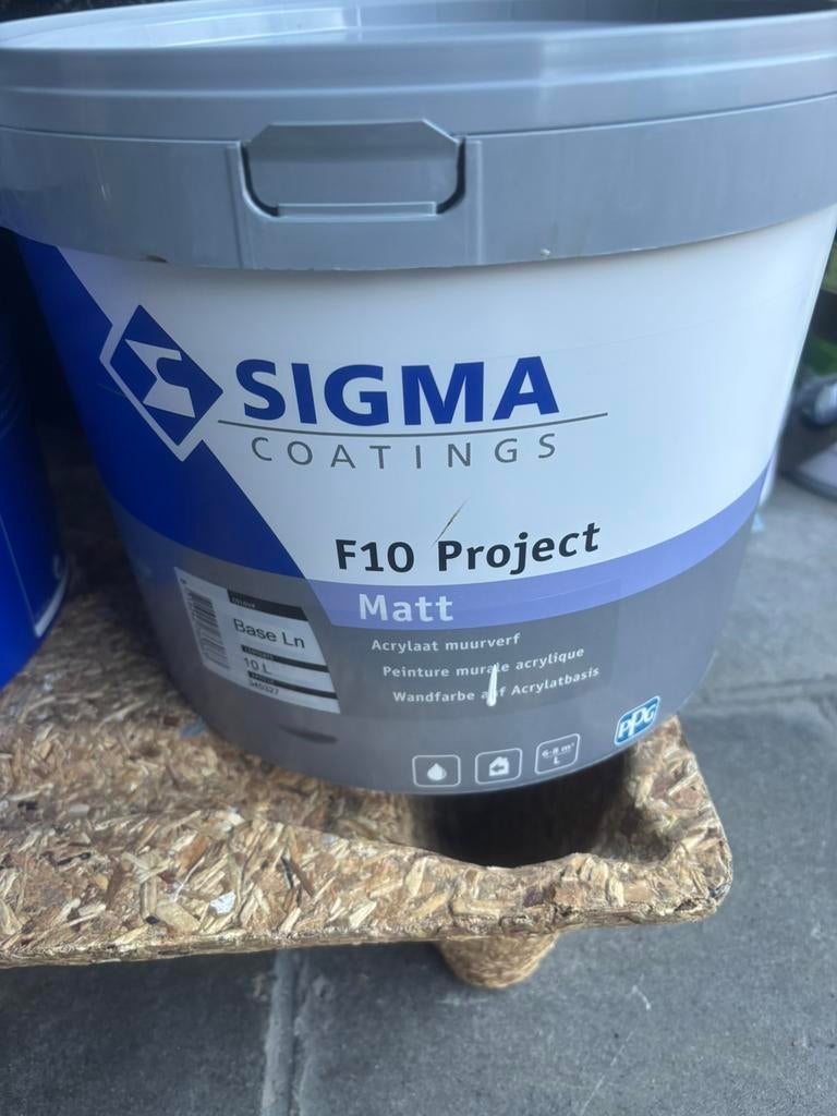 Sigma-verf, Doe-het-zelf en Bouw, Ophalen, Zo goed als nieuw, Verf