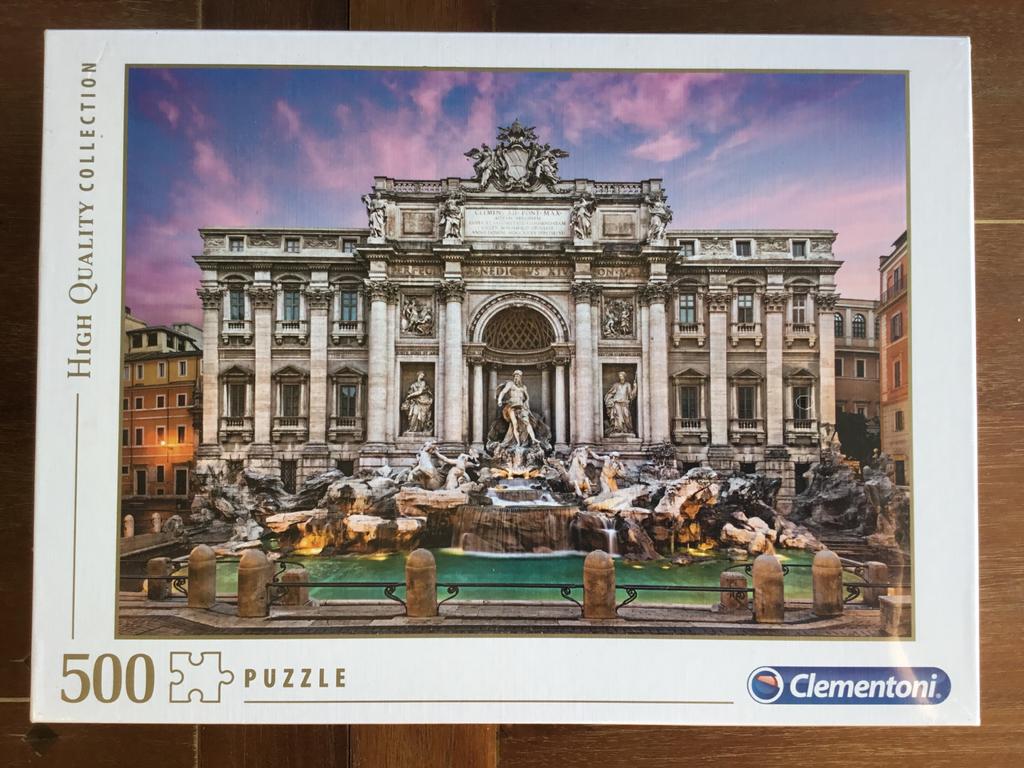 Puzzel 500 st, Fontana di Trevi - nieuw, Ophalen of Verzenden, 500 t/m 1500 stukjes, Nieuw, Legpuzzel