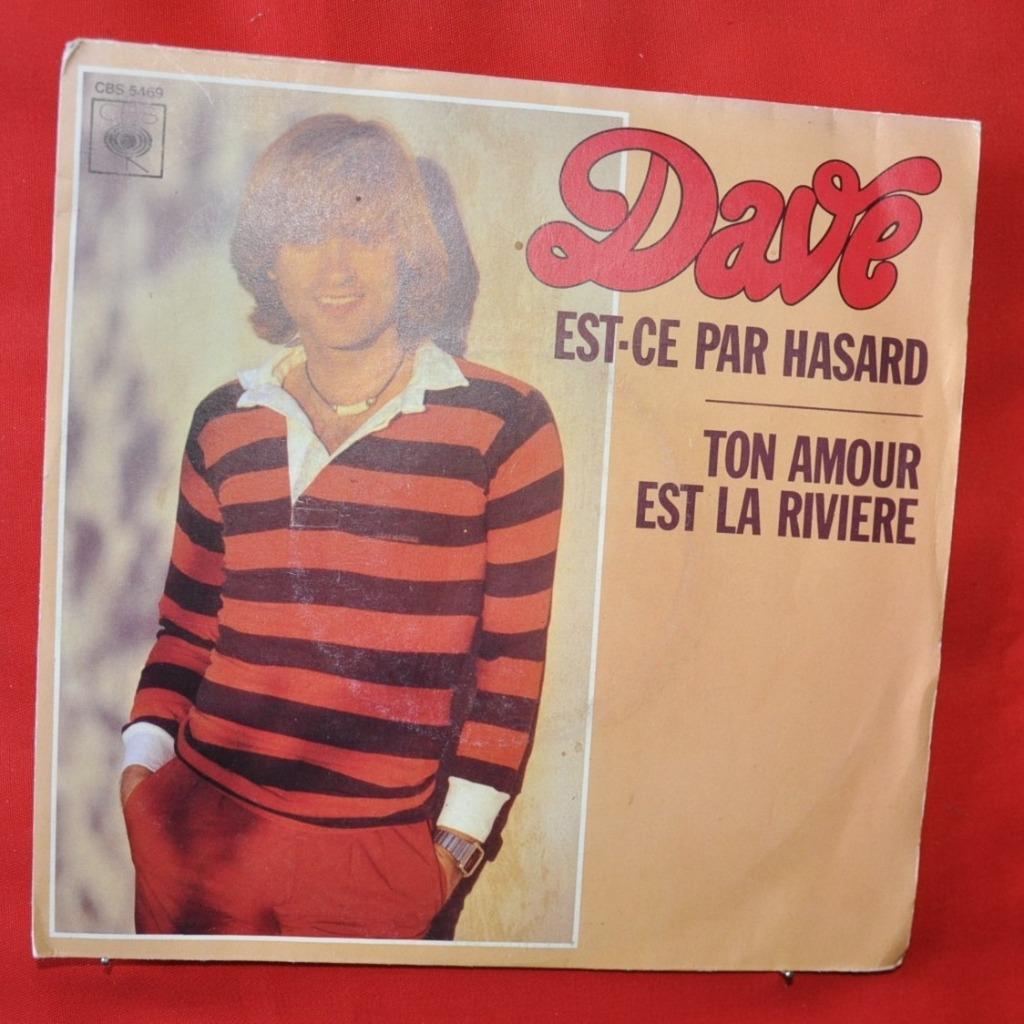 disque vintage  45 tours dave    (x20183), Ophalen of Verzenden, Gebruikt
