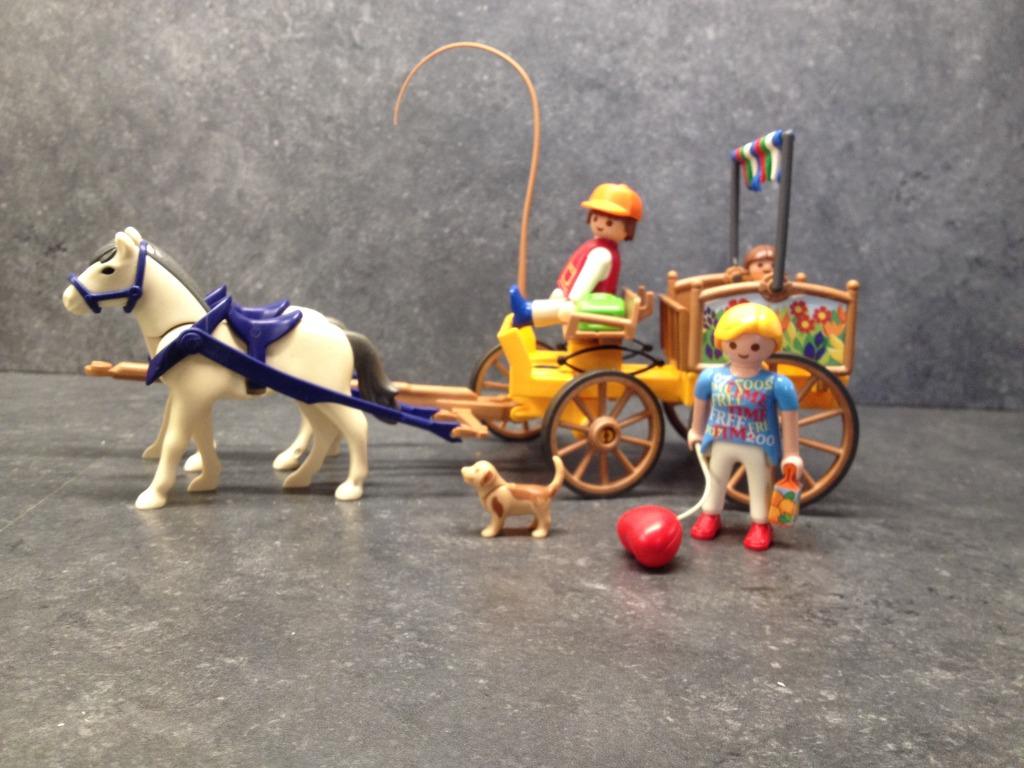 Playmobil paardenkoets 4186, Ophalen of Verzenden, Zo goed als nieuw