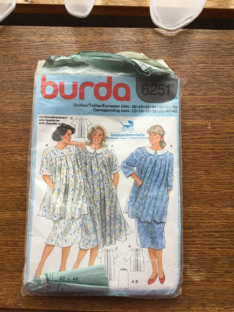 Verschillende vintage/retro Burda naaipatronen, Ophalen of Verzenden, Burda