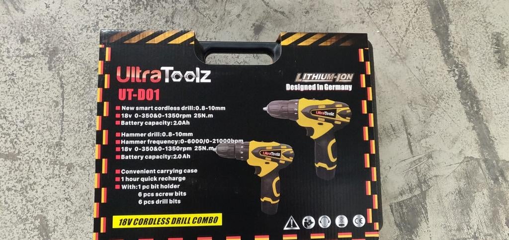 Te koop: nieuw! 2 accuschroefboormachine, Doe-het-zelf en Bouw, Gereedschap | Boormachines, Ophalen of Verzenden