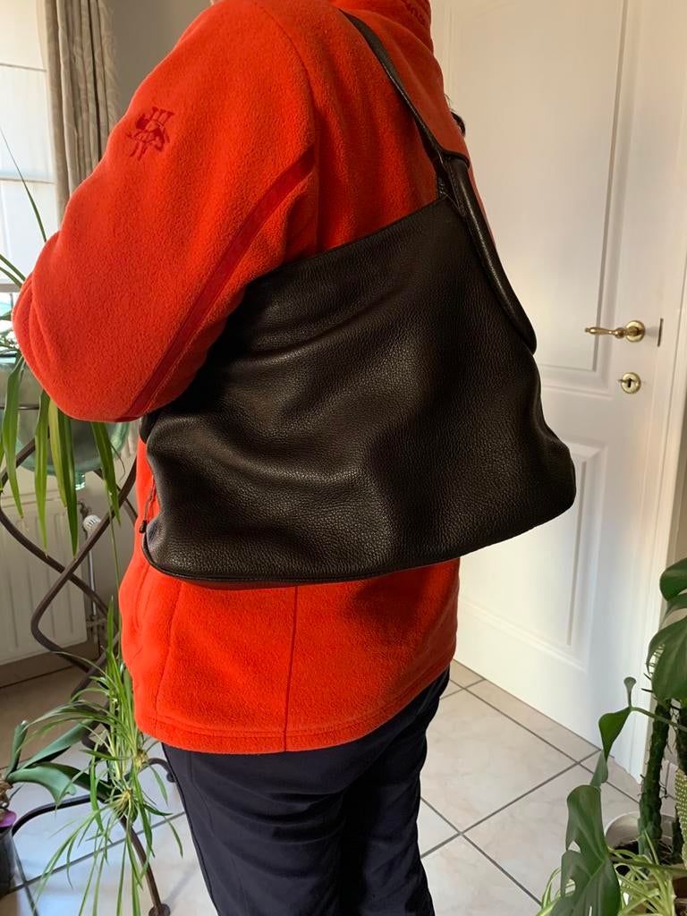 Kwaliteits handtas Furla donkerbruin kwaliteitsleer, Handtassen en Accessoires, Tassen | Damestassen, Ophalen of Verzenden