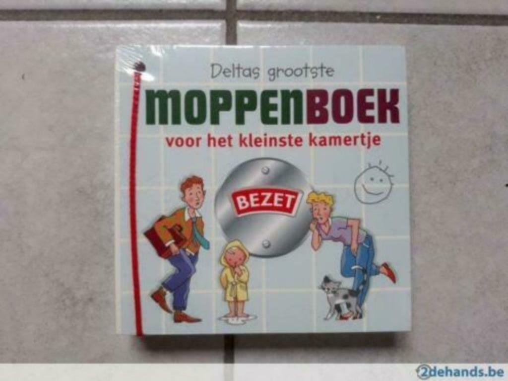 Moppenboek Sealed! Deltas grootste moppenboek...., Ophalen of Verzenden, Nieuw, Moppen