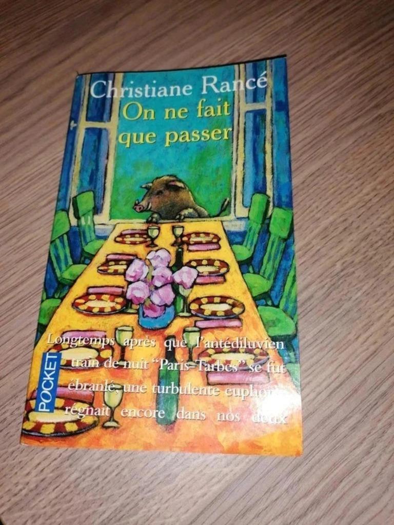 On ne fait que passer / Christiane Rancé, Gelezen, Christiane Rancé, Verzenden, Overige typen