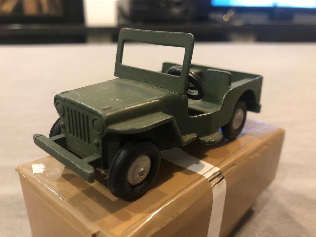jeep Willys a lone star product 1/43, Hobby & Loisirs créatifs, Enlèvement, Utilisé, Voiture