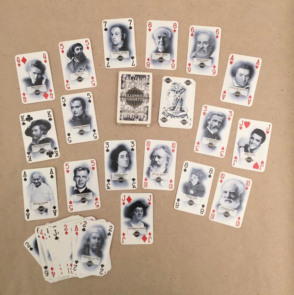 Cartes à jouer Millenium Carta Mundi 2000, Enlèvement ou Envoi, Comme neuf, Carte(s) à jouer