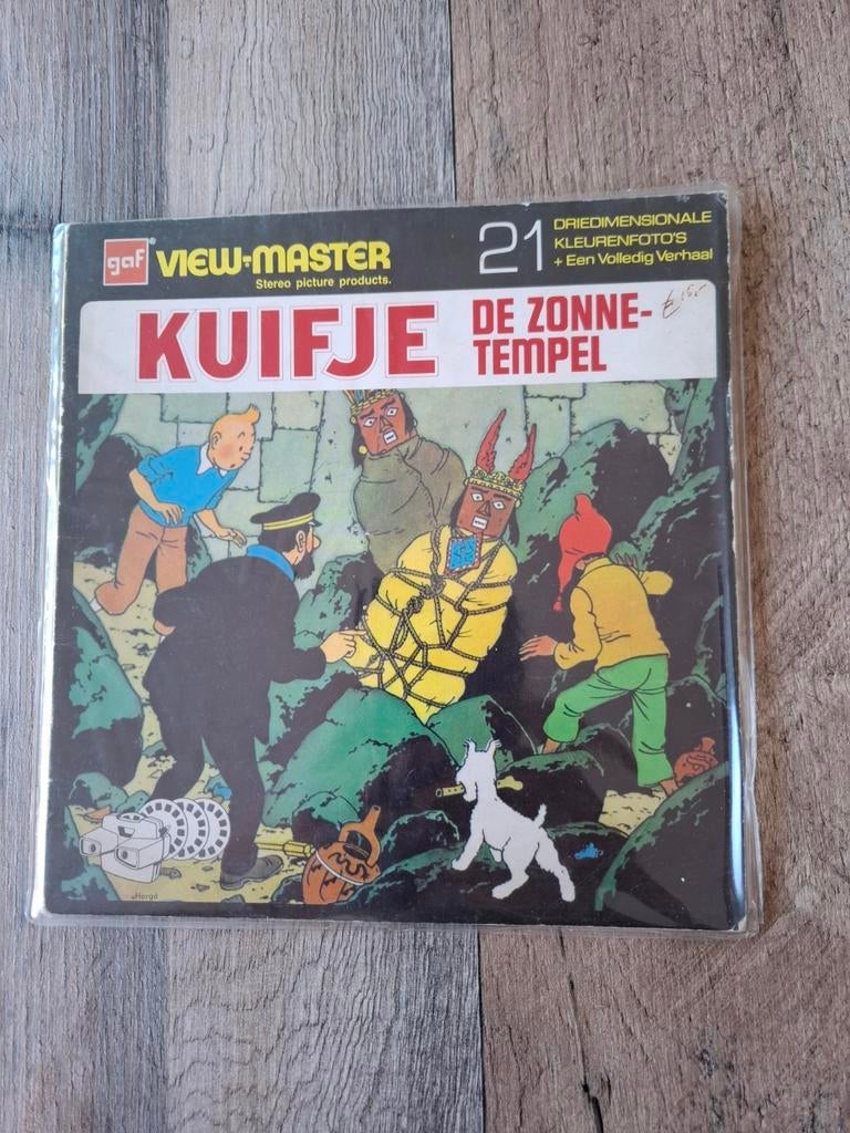 Viewmaster : kuifje en de zonnetempel, Verzenden