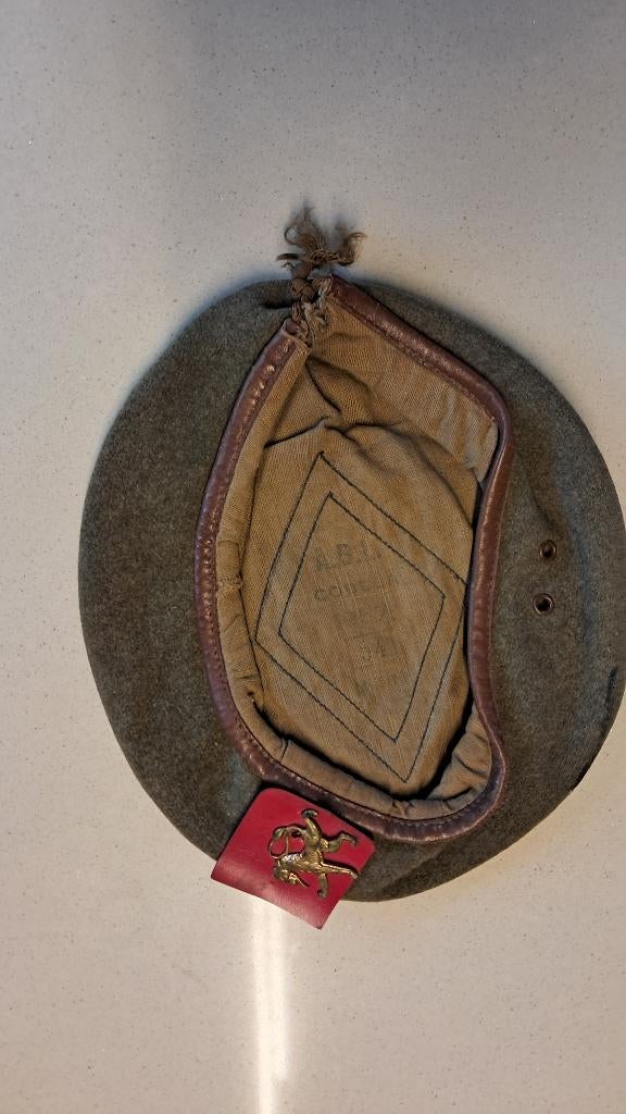BELGIQUE - ABL - BERETS ET CALOTS DIVERS, Collections, Objets militaires | Général, Enlèvement ou Envoi, Armée de terre, Casque ou Béret