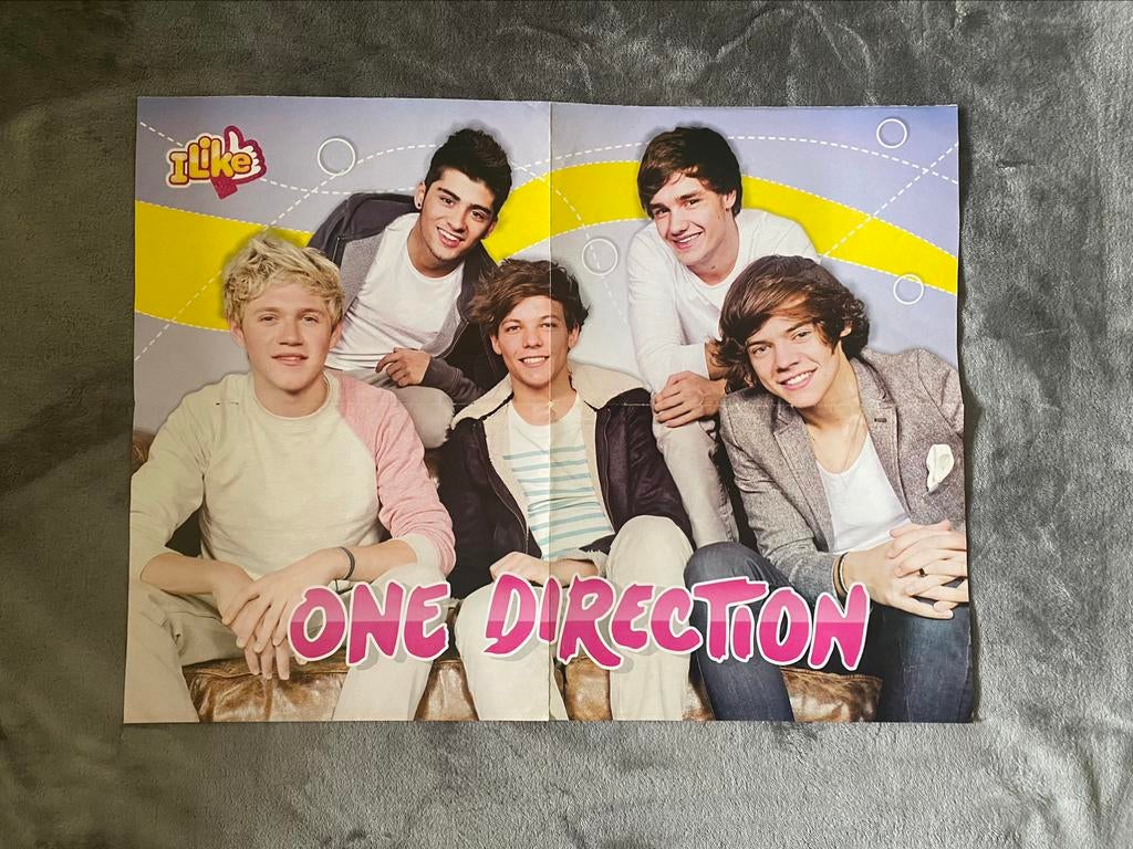 One Direction magazine posters, Gebruikt, Deurposter of groter, Rechthoekig Liggend, Ophalen of Verzenden