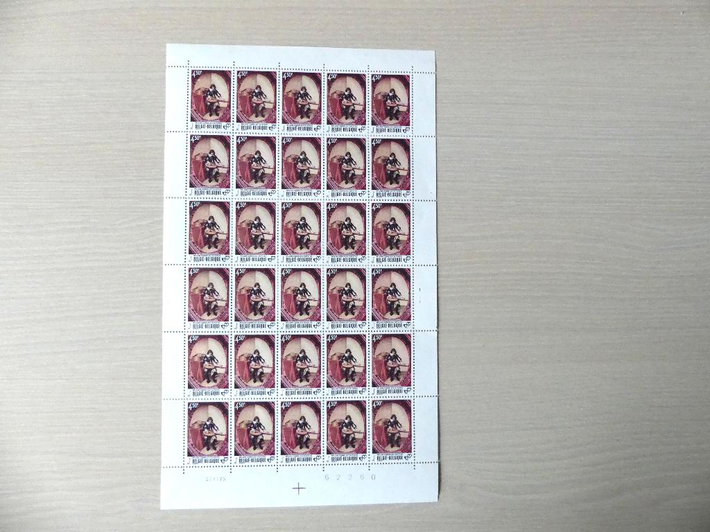 1976 : Volledig vel Willem Cornelis Duyster 30 x 1827, Ophalen of Verzenden, Postfris, Muziek